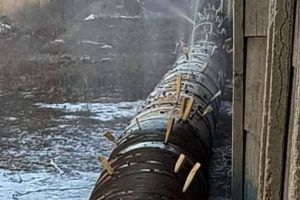 Conductă de apă reparată 'româneşte', virală pe Facebook