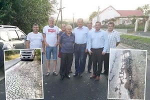 Făcut să crape: Covoarele asfaltice pe care a stricat banii CJ Bihor n-au ţinut nici măcar o iarnă (FOTO)