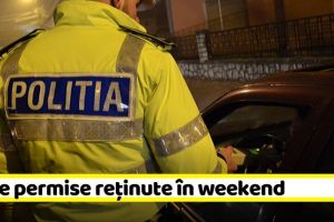 NEAMȚ: 36 de permise reţinute şi amenzi de aproximativ 100.000 de lei în acest weekend