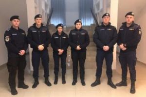 Timp de o luna de zile, sase studenti jandarmi vor lua lectii de la colegii lor mai experimentati