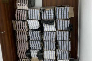 Politia de Frontiera: Țigari de contrabanda, transportate cu dronele (galerie foto+video)