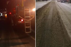 Vreme rea în zona de munte. Drumarii intervin cu utilaje de deszăpezire