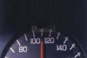 Șofer circulând cu 131 km/h prin oraş, înregistrat în timpul unei acţiuni de combatere a ...