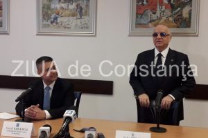 Ambasadorul Statului Israel in Romania, David Saranga, vizita de lucru la RAJA SA Constanta