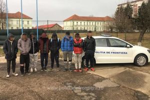 Politia de Frontiera: Opt tineri din Afganistan, opriti la frontiera cu Ungaria. Ce intentionau (video)