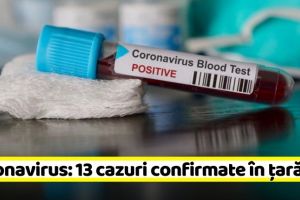 Coronavirus – România are 13 cazuri confirmate