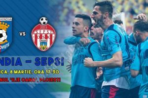 Chindia – Sepsi se joacă în această seară la Ploieşti. Cu toţii la meci!