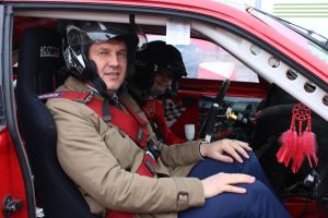 Prefectul Dolha, copilotul unei tinere speranţe a motosportului românesc (FOTO-VIDEO)