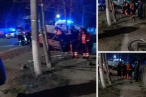 Imaginile mortii, in comuna Viziru / Un brailean a sfarsit sub fiarele contorsionate ale masinii