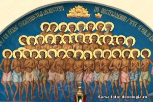 Sarbatoare mare:  Astazi ii praznuim pe cei 40 de mucenici din Sevastia care au patimit pentru credinta in Hristos. Cine nu are nume de sfant isi serbeaza onomastica