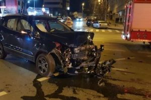 VIDEO Primar rănit într-un accident rutier