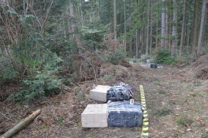 Transport de ţigări de contrabandă interceptat cu focuri de armă