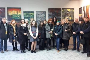 Expoziţia „Locuri ale fericirii”, semnată de artista Andreea Rus, la Galeria de Artă ...