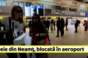 NEAMȚ: Femeie din Neamţ, blocată în aeroport după suspendarea zborurilor spre Italia