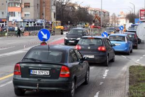 Plin de şantiere: Lucrările din Calea Aradului la noua linie de tramvai vor fi gata în aprilie, iar cele la Pasajul Magheru la finalul lunii iunie