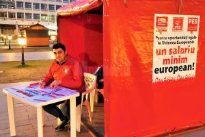 Sute de suceveni au semnat pentru susţinerea introducerii salariului minim european