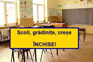 Toate şcolile, grădiniţele şi creşele din Satu Mare, închise începând de mâine!