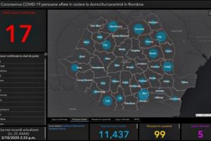 HARTĂ INTERACTIVĂ Situaţia la moment din fiecare judeţ din ţară. Unde sunt cei infectaţi de coronavirus, câţi sunt în carantină şi câţi sunt monitorizaţi