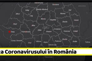 Harta Coronavirusului în România. Situaţia din fiecare judeţ