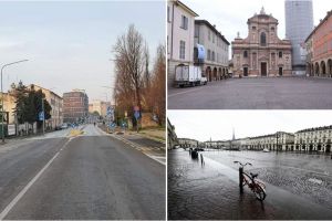 Coronavirus Italia. Oamenii nu mai au voie pe străzi: 630 de morţi