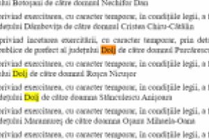 Prefect nou, subprefect PMP la Dolj