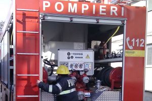 Incendiu la o sucursală Banca Românească din Oradea