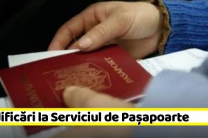 Coronavirus – Modificări la Serviciul de Paşapoarte