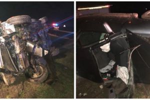 FOTO – Accident grav pe DN14. Un tânăr a murit