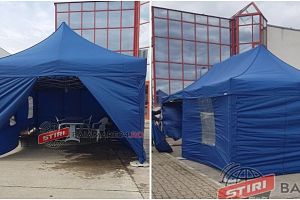 FOTO. Corturi amplasate în Vama Petea. Românii ce se întorc în ţară, verificaţi
