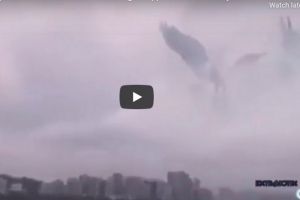 Semn DIVIN în China: Au apărut ÎNGERI pe CER (VIDEO)