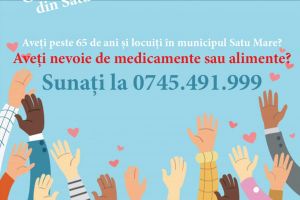 Grup de voluntari la PSD Satu Mare! Cumpărături de alimente şi medicamente pentru vârstnici!