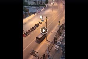 Dezastru: Strazi pustii intr-o statiune din Spania (VIDEO)