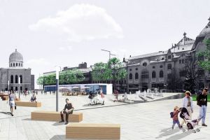 Concurs internaţional. Primăria caută arhitect pentru amenajarea spaţiului de deasupra parcării din Piaţa Independenţei