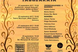 Spectacolul de dans contemporan „Tabularasa”, în acest weekend, la Suceava