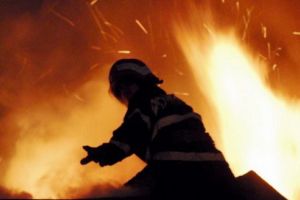 Incendiu pe DJ 152A stins de pompieri