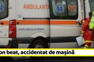 NEAMȚ: Pieton beat, accidentat în timp ce traversa neregulamentar