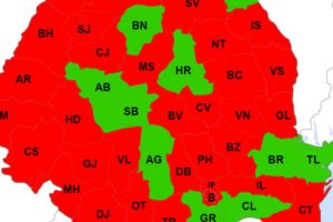 INFORMARE CORONAVIRUS. EXCLUSIV – HARTA ACTUALIZATĂ PE JUDEŢE