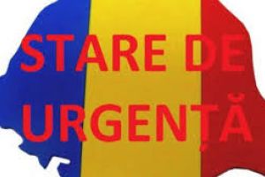Romania, STARE DE URGENTA pentru 30 de zile / Declaratia Presedintelui