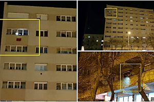 FOTO. Mai mulţi sătmăreni au ieşit cu lumini la balcoane pentru cei bolnavi de COVID-19!