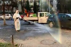 VIDEO: Start la marea dezinfecţie din Târgu-Mureş!