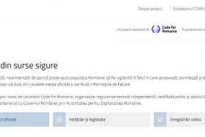 GUVERN: Lansarea Platformei online COVID-19 Știri Oficiale (stirioficiale.ro)