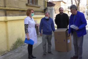 Mitropolitul Banatului, donaţie pentru Spitalul CFR Timişoara, în timpul pandemiei de coronavirus