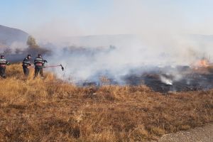 Atenţie la arderea vegetaţiei uscate! Incendiile necontrolate au afectat aproximativ 12 hectare de teren