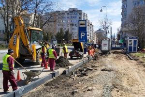 Infrastructura pietonala modernizata pe bulevardul Tomis din Constanta (galerie foto) 