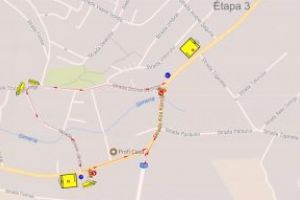 Continuă lucrările pe strada Kós Károly