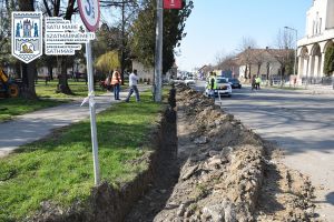 FOTO. Au început lucrările pe bulevardul Goga şi în intersecţia Burdea