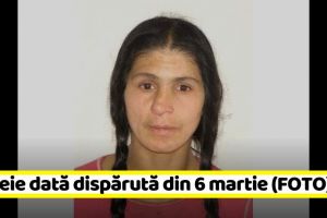 NEAMȚ: Femeie dată dispărută din 6 martie (FOTO)
