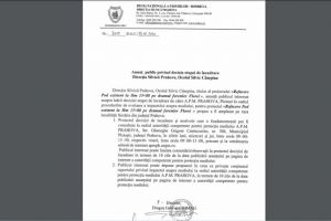 Anunţ public privind decizia etapei de încadrare Direcţia Silvică Prahova, Ocolul Silvic Câmpina