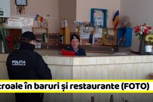 NEAMȚ: Poliţia Locală Piatra-Neamţ, controale în baruri şi restaurante (FOTO)