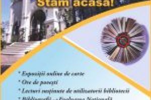 Biblioteca Judeţeană „Alexandru şi Aristia Aman” implementează, de-a lungul perioadei speciale în care ne aflăm, proiectul „Citim împreună. Rămânem împreună. Stăm acasă!